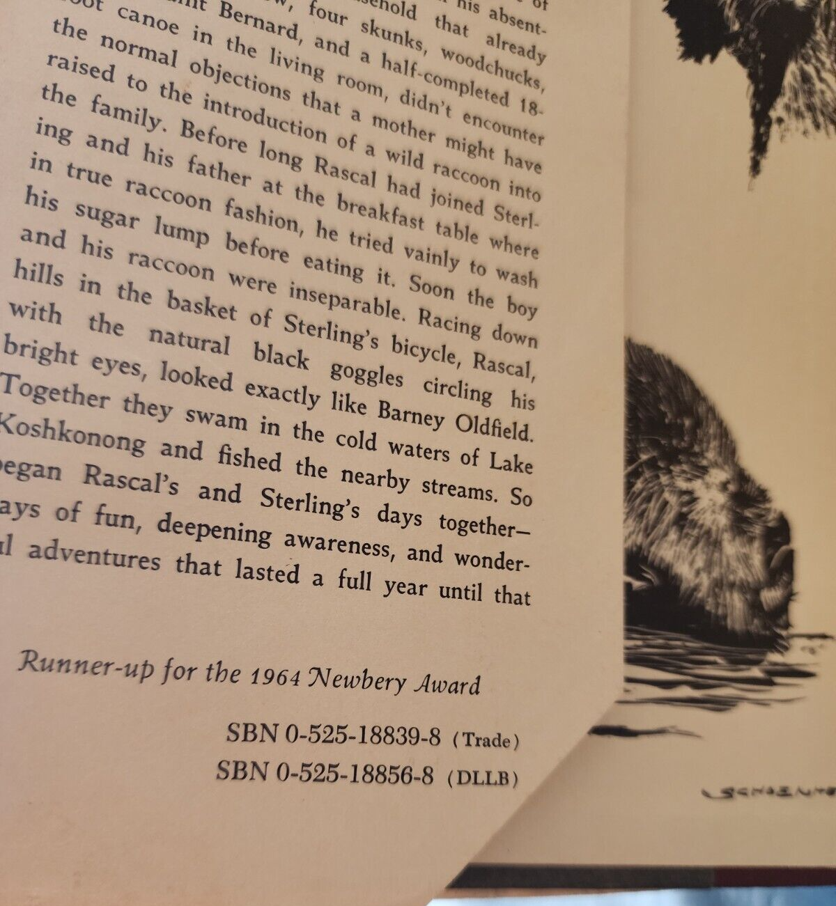 Rascal A Memoir of a Better Era by Sterling North (1966, Hardcover, E.P. Dutton)