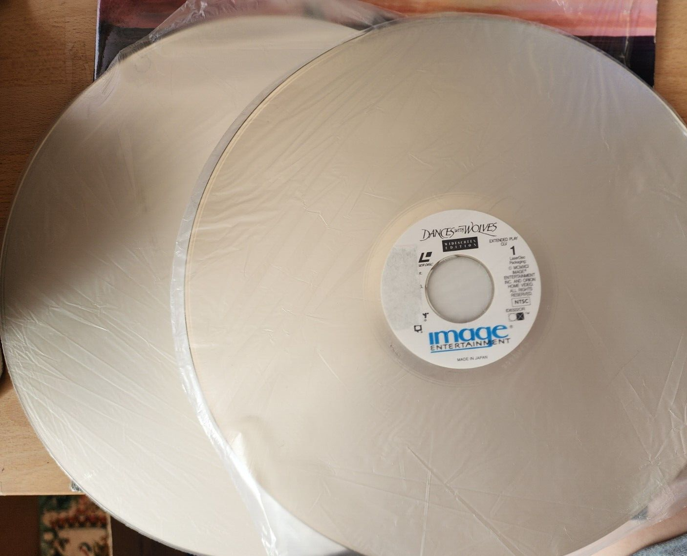 Dances With Wolves Laserdisc LD Kevin Costner Laser Disc Widescreen Edition 