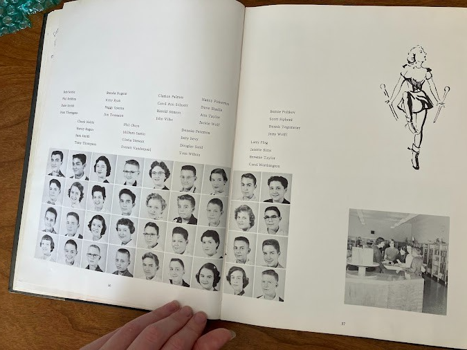 Westside High School 1955 Omaha Nebraska Yearbook - Shield