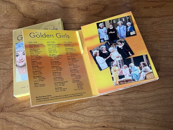 DvDs - The Golden Girls - The Complete first, second, fourth, and fifth Seasons