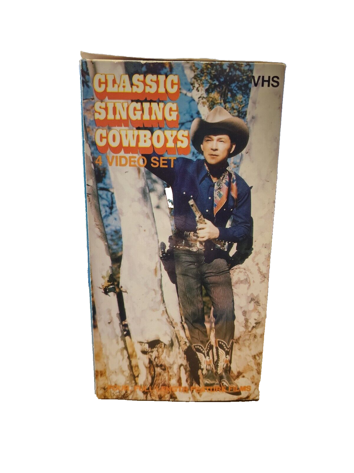 VTG CLASSIC SINGING COWBOYS 4 VIDEO VHS DIAMOND DEC
