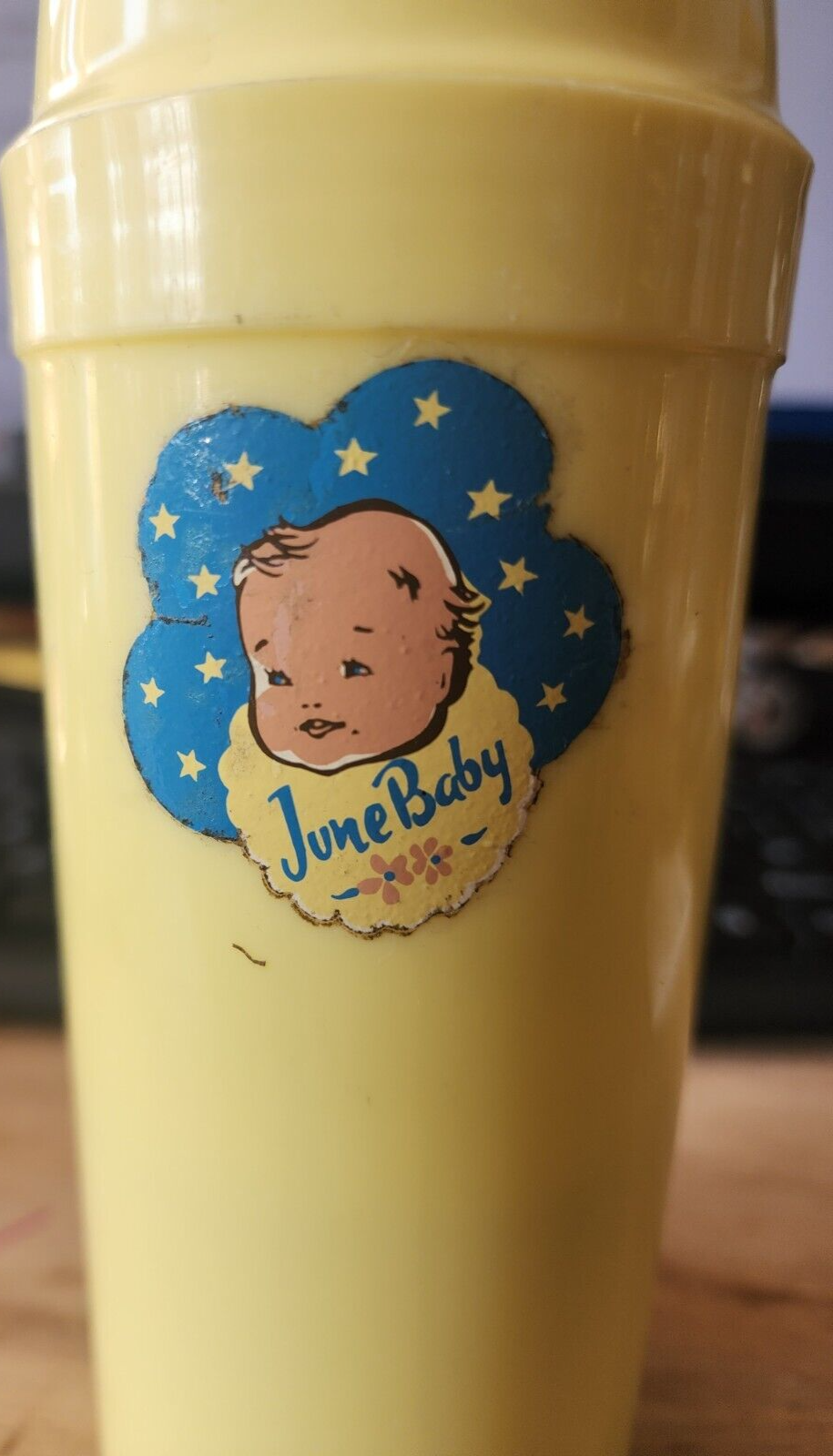 Vintage June Baby Insulated Bottle For Formula - Sweden 1930s