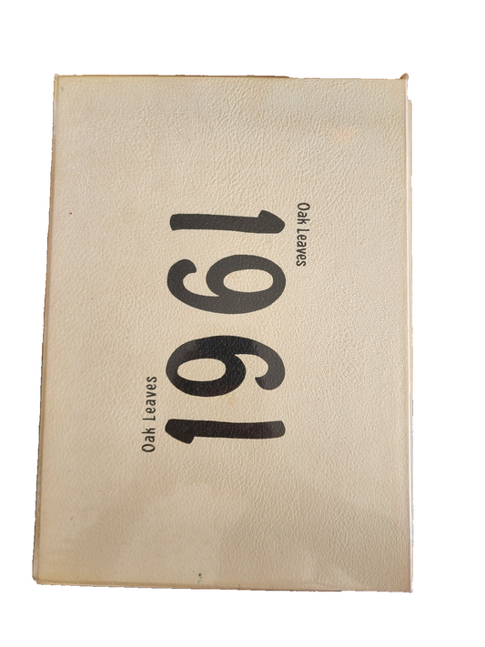 1961 Linfield College Yearbook, McMinnville Oregon, Oak Leaves