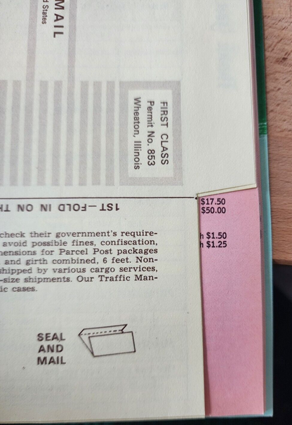 Vintage 1968 Scripture Press Catalog