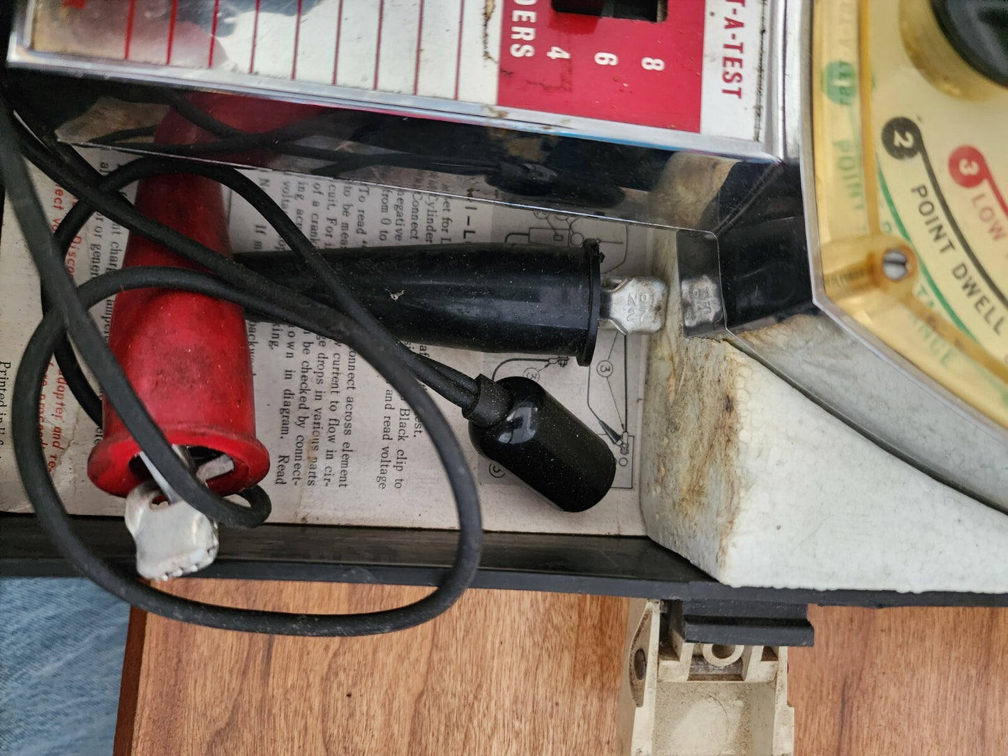 ENGINE ANALYZER SELECT A TEST Kal - Equip