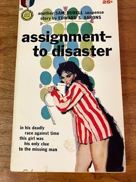 Vtg Paperbacks - lot of 2 - Edward S Aarons