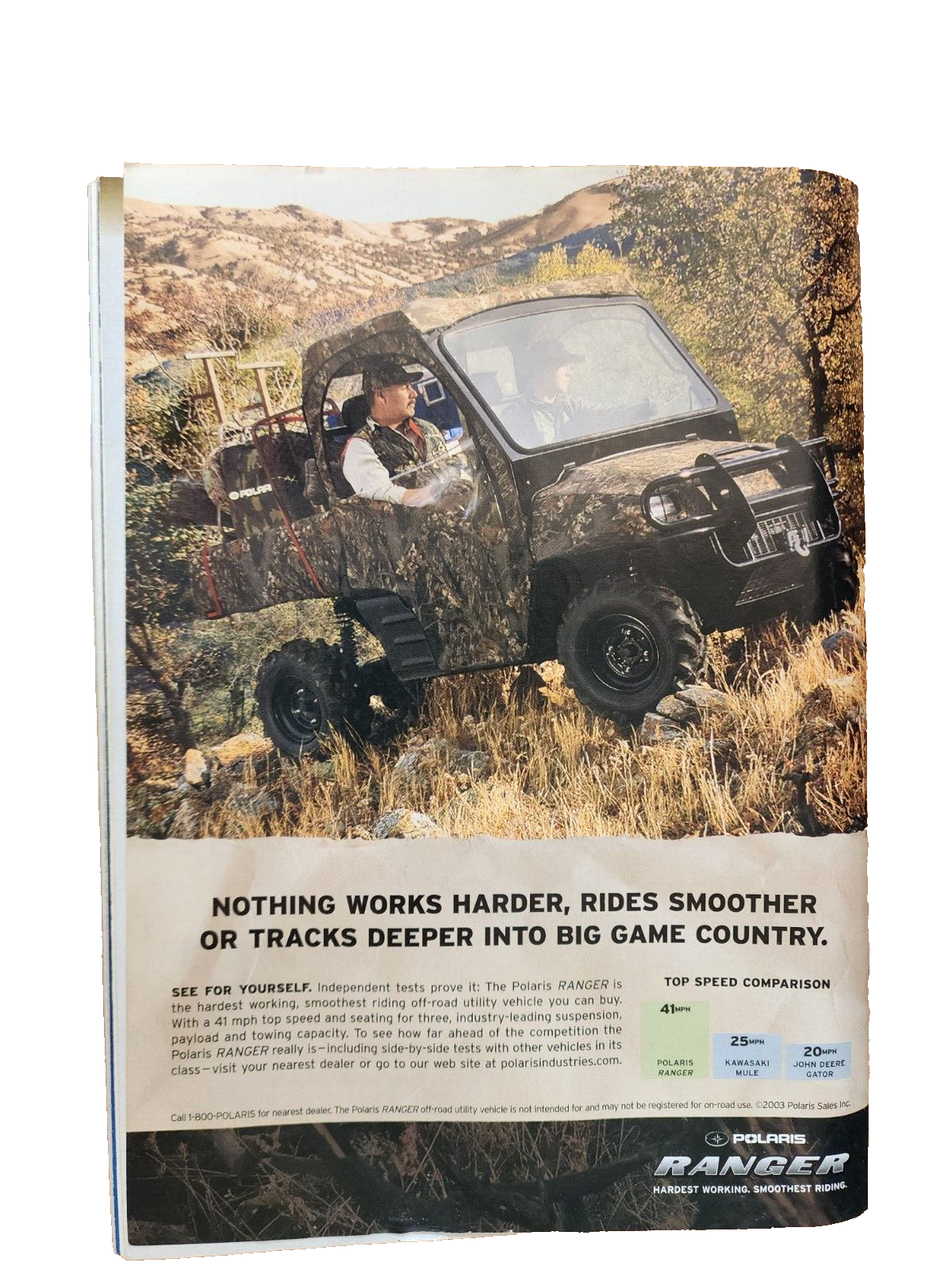 AMERICAN HUNTER MAGAZINE - JANUARY 2003
