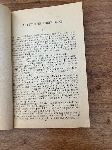 Avon - After The Fireworks And Other Stories by Aldous Huxley Vintage