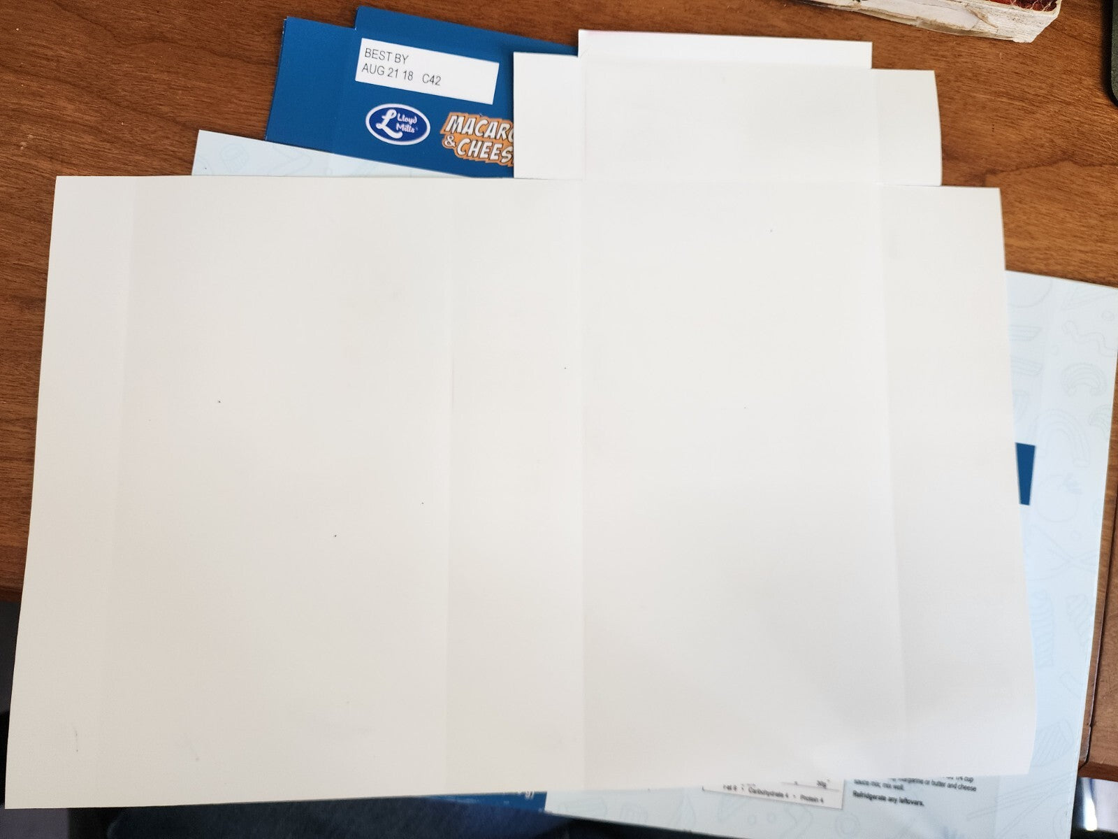 Lot of 5 Macaroni & Cheese Sticker Prop