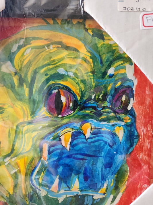 10 x 10 Colin Laurel Original Art "Wed and Mad"