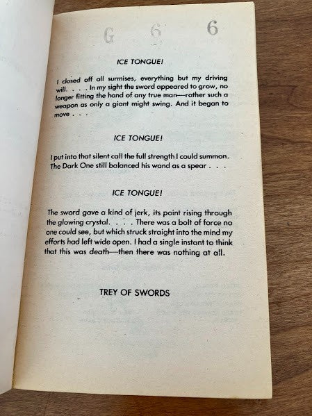 Trey of Swords by Andre Norton