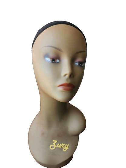 VINTAGE HEAD STAND MANNEQUIN BRAND ZURY WIG ART DECO STYLE