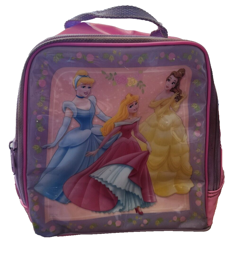 Disney Cinderella, Aurora, Belle lunch box