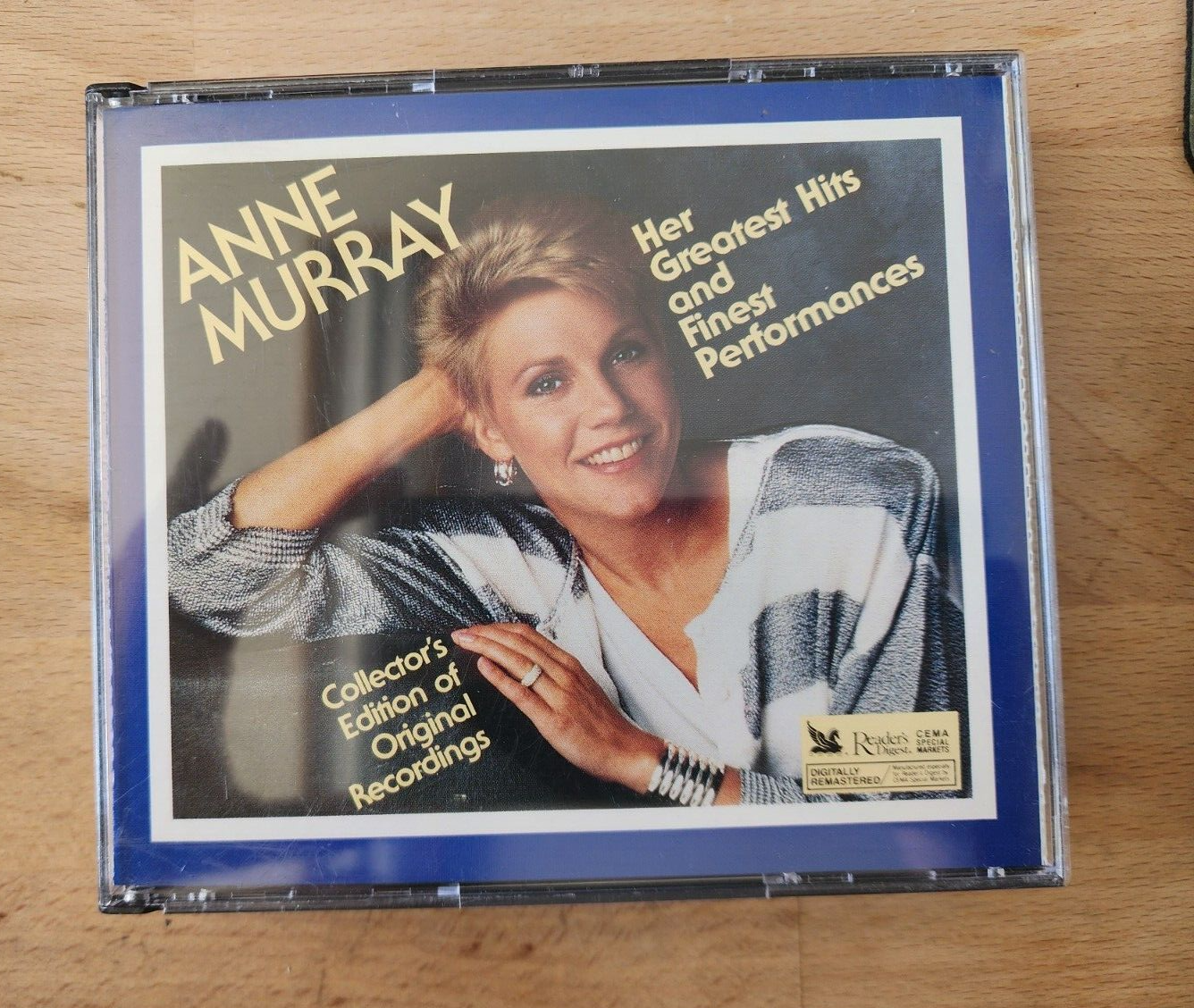 Anne Murray Her Greatest Hits & Finest Performances 3 CD Set Readers Digest