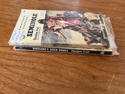 Theodore Pratt Books - Lot of 2 - "Handsome's Seven Women" & "Seminole"
