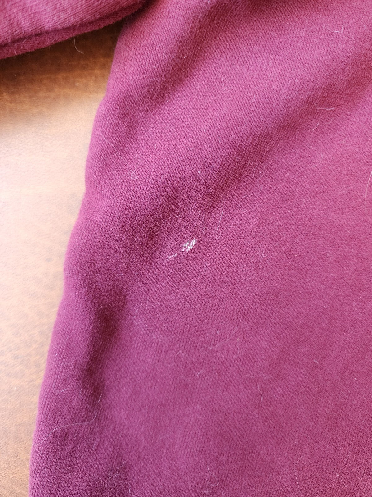 American Eagle Sweatshirt Men XS Red Pullover Hoodie Vintage Fit Heavyweight