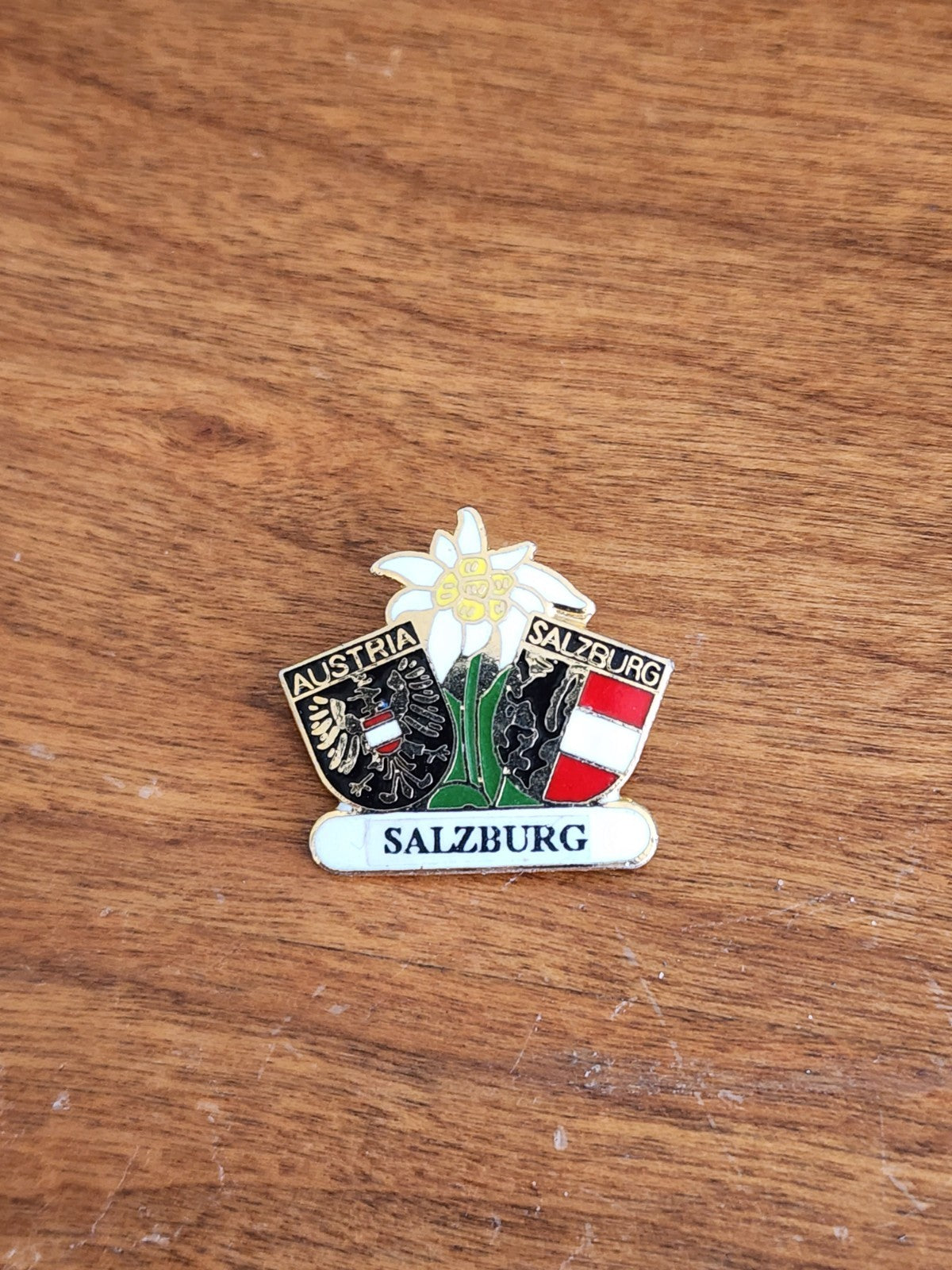 City of Salzburg, Austria Crest Pin