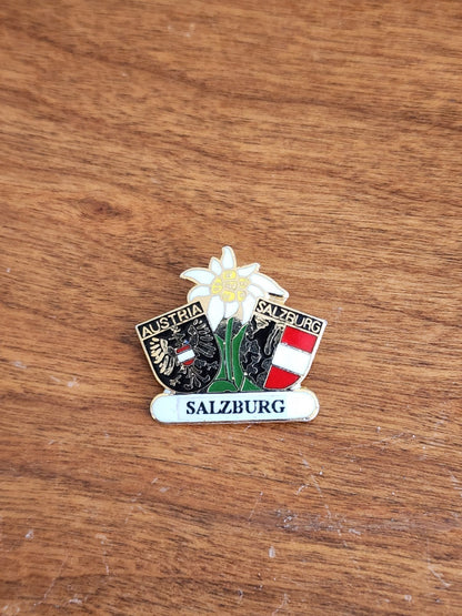 City of Salzburg, Austria Crest Pin