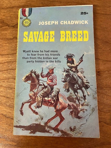 Gold Medal WESTERNS by Joseph Chadwick - lot of 2