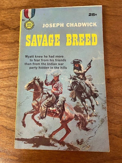 Gold Medal WESTERNS by Joseph Chadwick - lot of 2