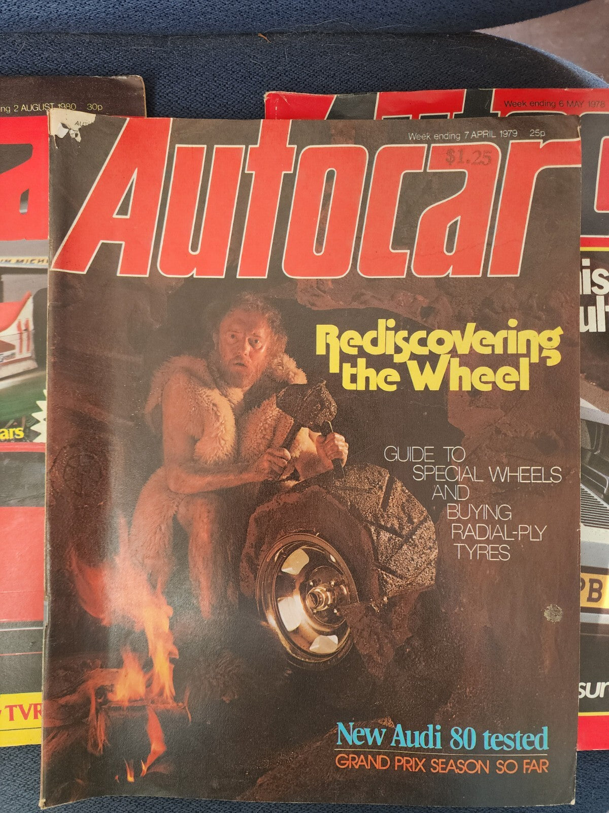 Autocar 1978 1979 1980 Lot of 3 Car Magazines
