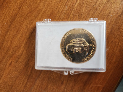 1980 Nevada State Museum (Old Carson City Mint) Proof Like Bronze Medal - GOOD