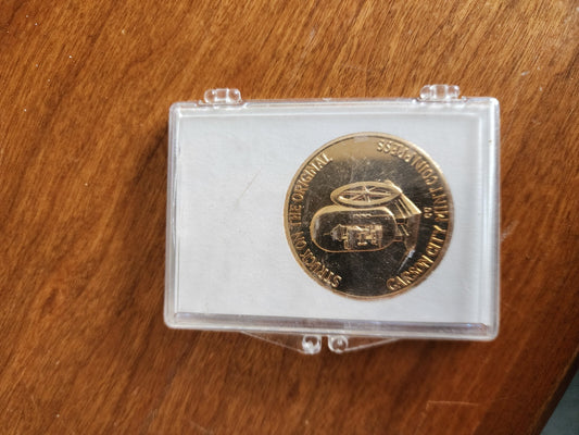 1980 Nevada State Museum (Old Carson City Mint) Proof Like Bronze Medal - GOOD