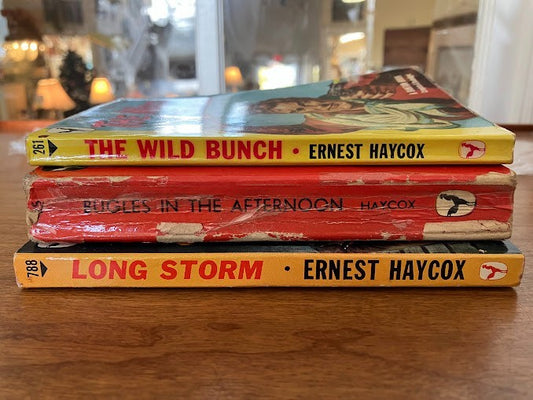 Vintage Paperbacks - Ernest Haycox - A Bantam Book - Lot Of 3