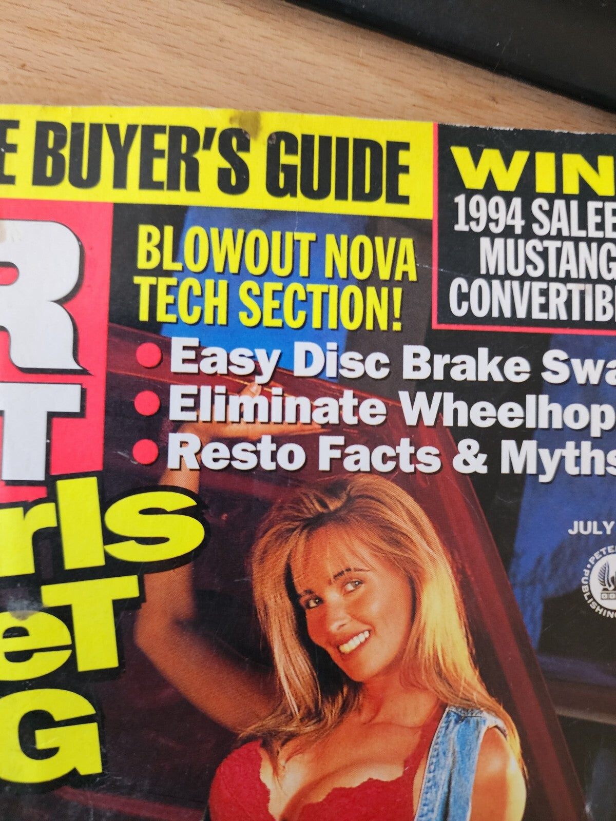 Back Issue of Car Craft Magazine July 1994