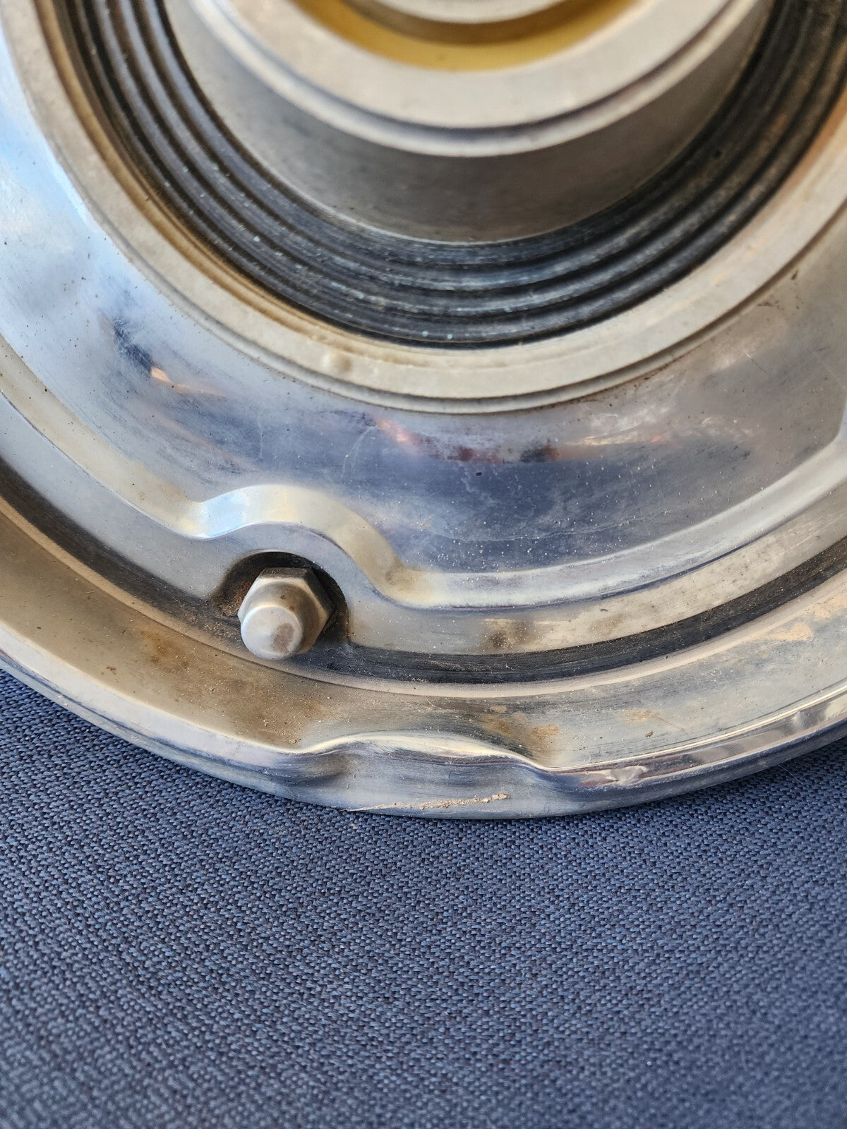 Vintage (2) Chevy C-10 truck hubcaps Original 15”