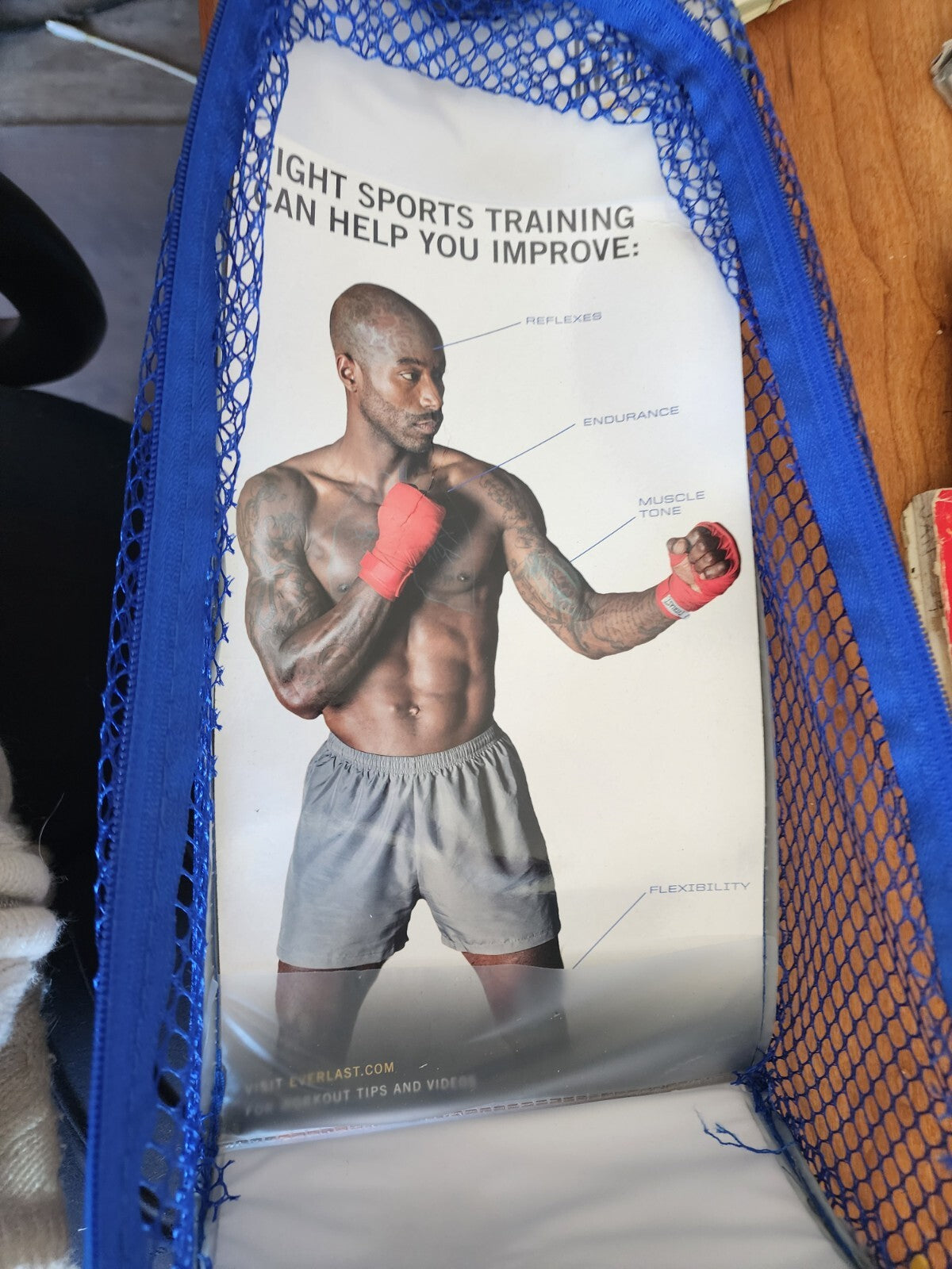 Everlast Boxing Wrist Wrap Training Gloves 12 OZ Model:2912R - NEW