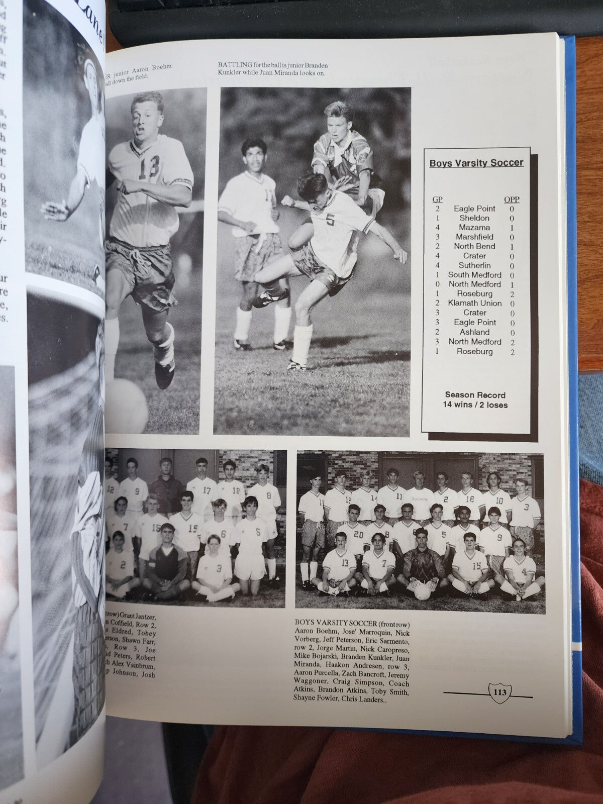 1993 Grants Pass Highschool Year book (Life is a Highway)