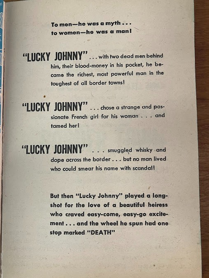 Vtg Paperback - Border Town by Carroll Graham