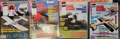 Model Builder Airplane Aviation Magazines RC Modeler 1992 monthly 10 issues