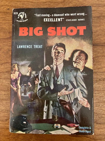 Vtg Paperback - Big Shot by Lawrence Treat