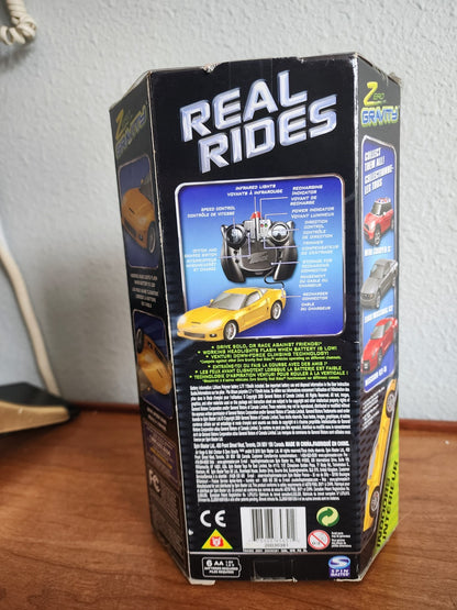 Air Hogs Yellow RC Zero Gravity Real Rides Corvette Z06