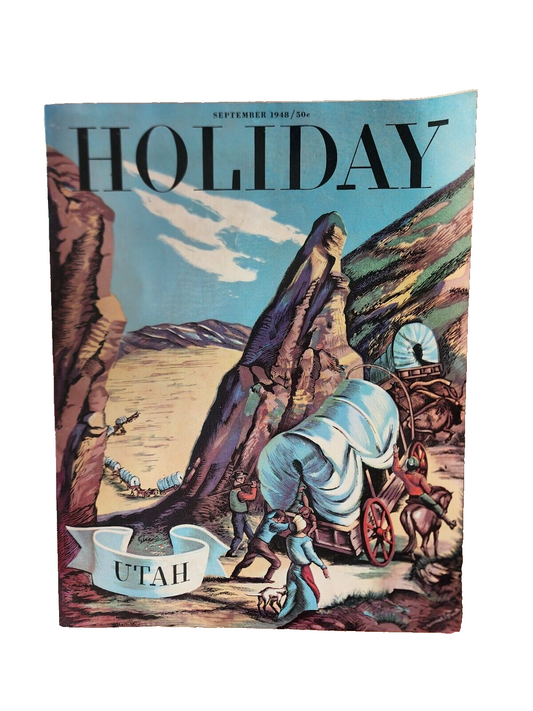 HOLIDAY MAGAZINE 1948 SEPTEMBER Utah