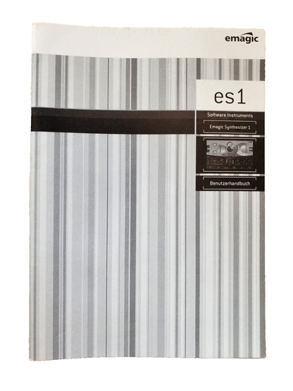 Emagic Es1 Software Instruments Instructions only