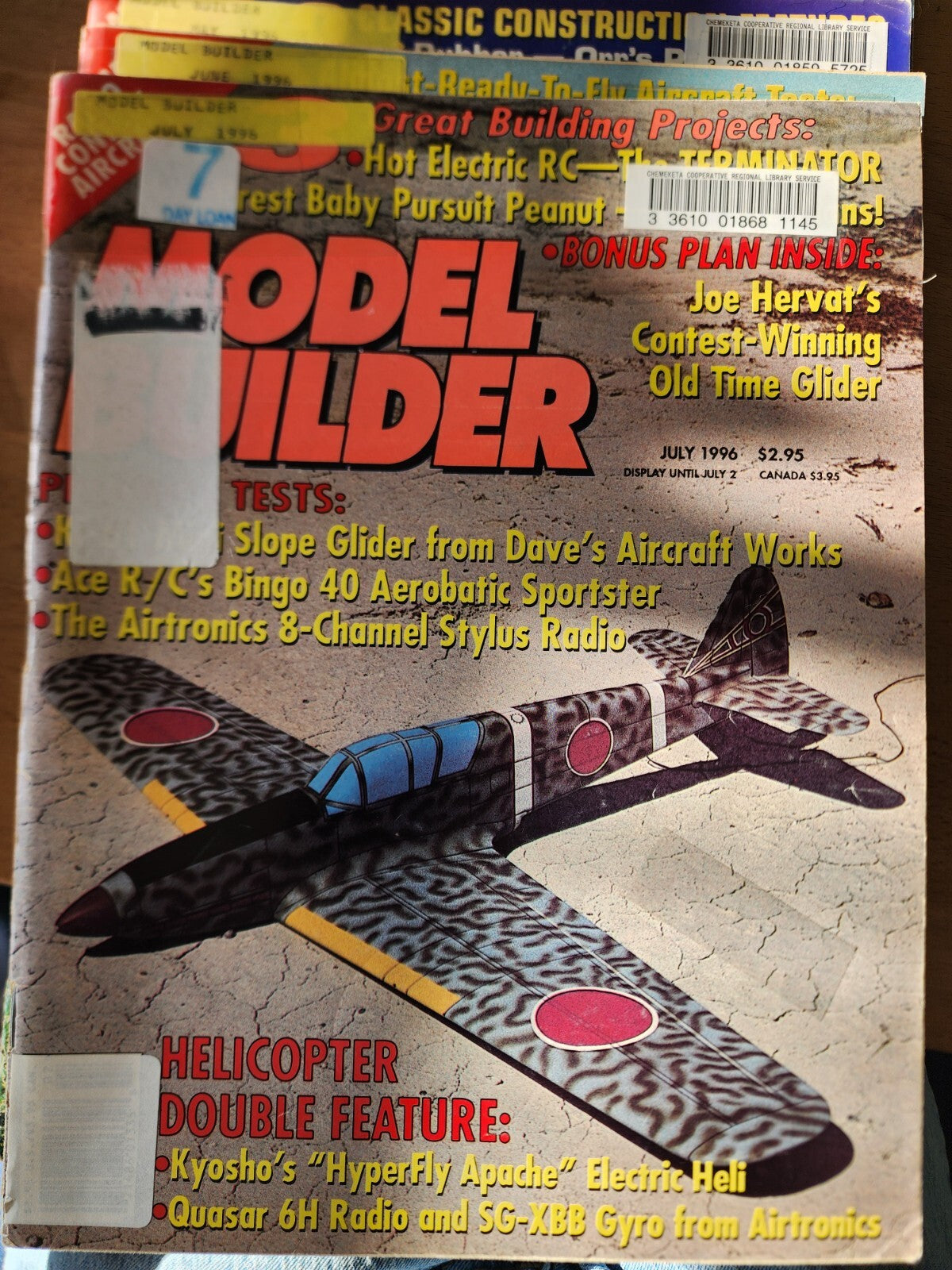 Lot of 8 Model Builder Magazines From 1996
