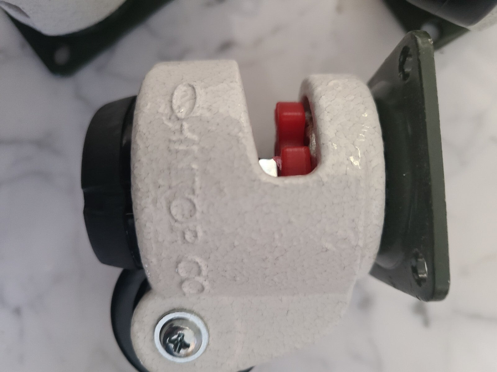 Set of 4 Leveling Casters, 50 mm Nylon Wheel, QM50  Q-MASTER
