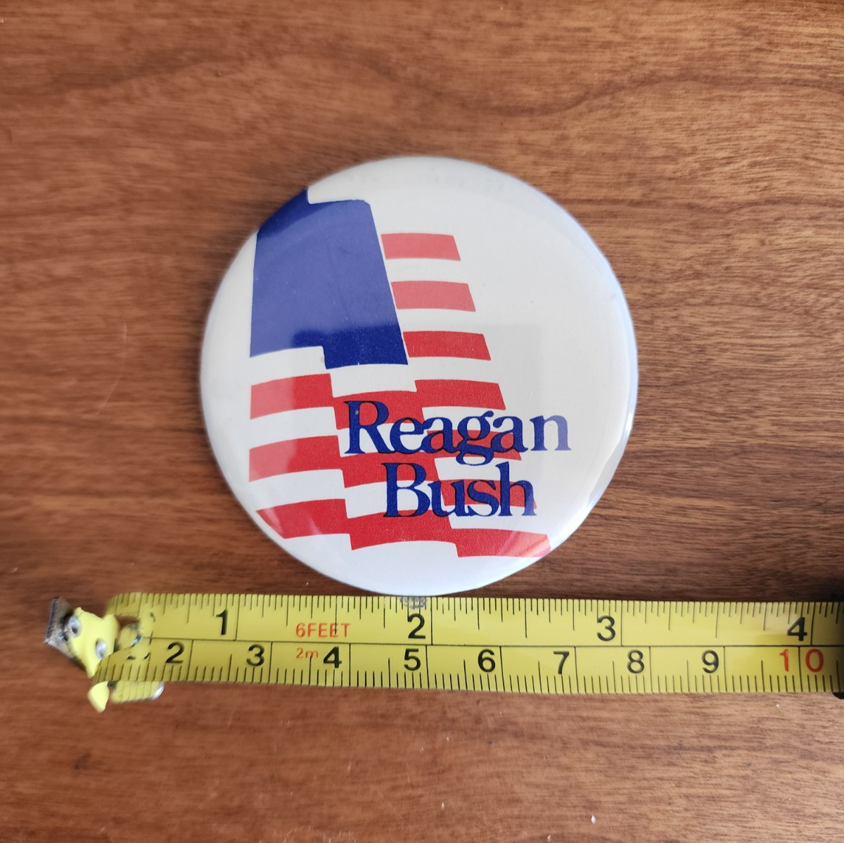 Presidential Ronald Reagan Campaign George Bush President Pin