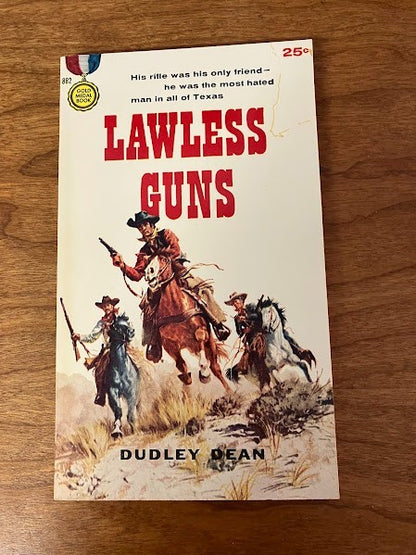 Gold Medal Books by Deadly Dean - lot of 6