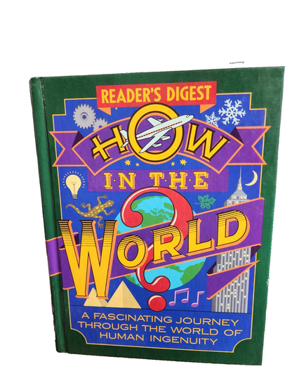 Hardcover book - How in the World? 1990 Reader's Digest
