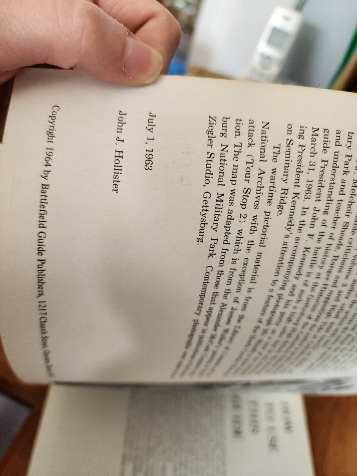 GETTYSBURG ON YOUR OWN A Picture Guide To The Battlefield - 1972