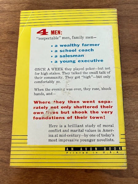 AVON - THE WOUND OF LOVE By R.V. Cassill