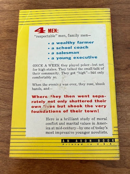 AVON - THE WOUND OF LOVE By R.V. Cassill