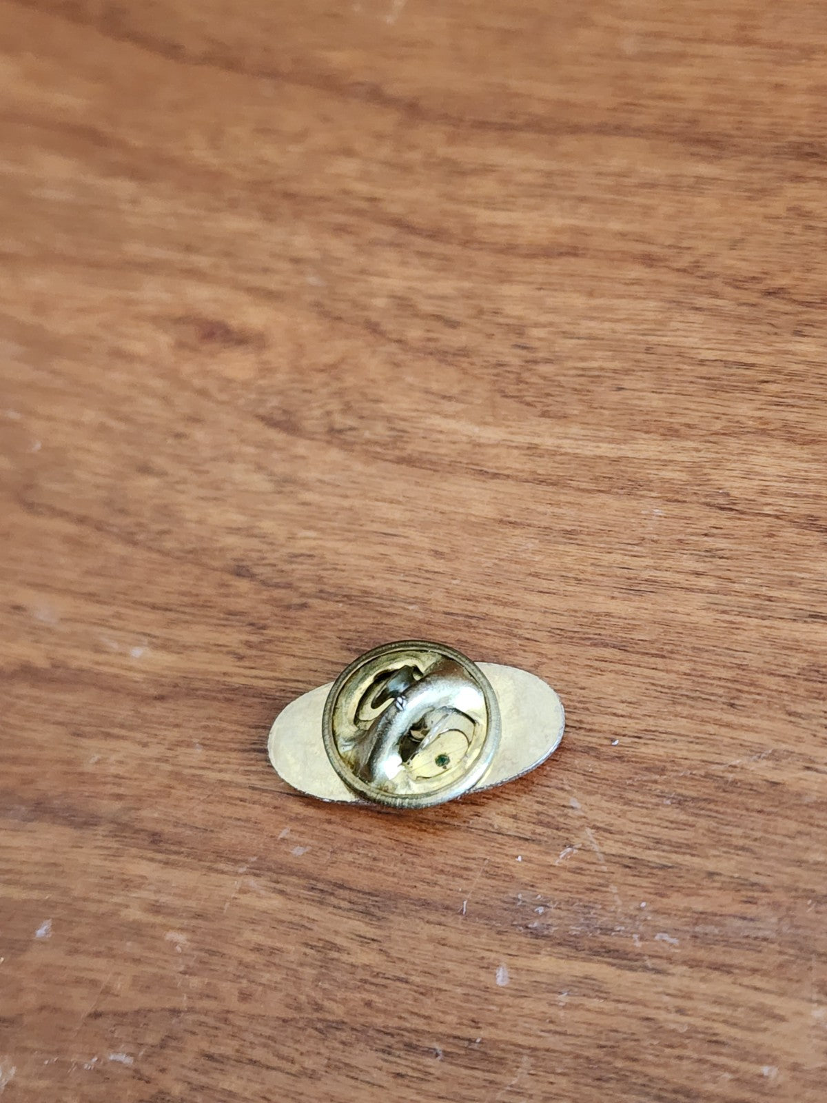 Collectible RSVP Oval Pin Gold Tone