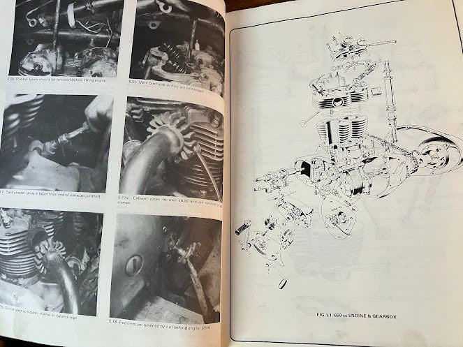 Triumph - 650 & 750 2-Valve Unit Twins 1963-1983 - Owners Workshop Manual