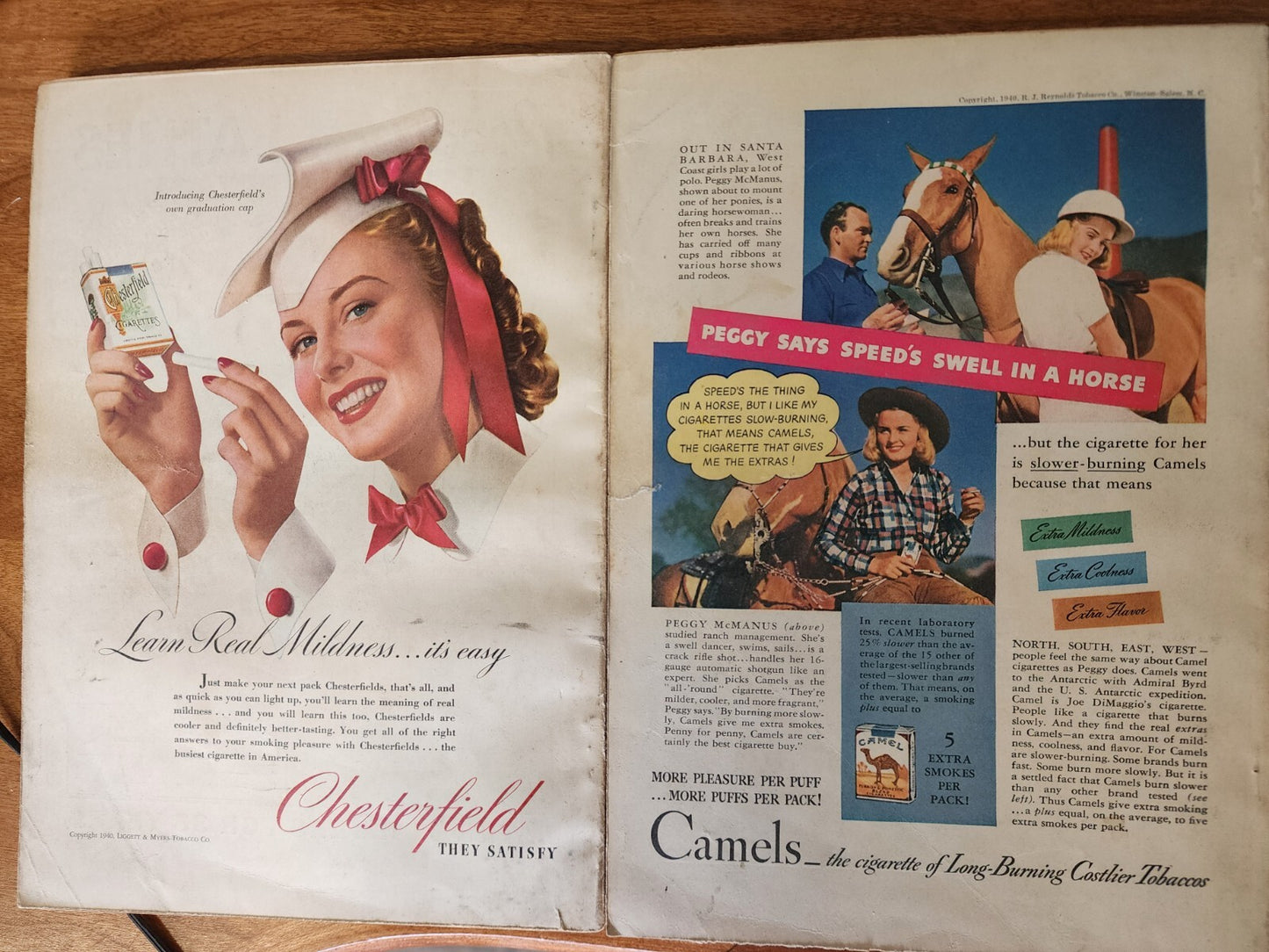 Lot of 4 Vintage Popular Mechanics Magazine From 1940