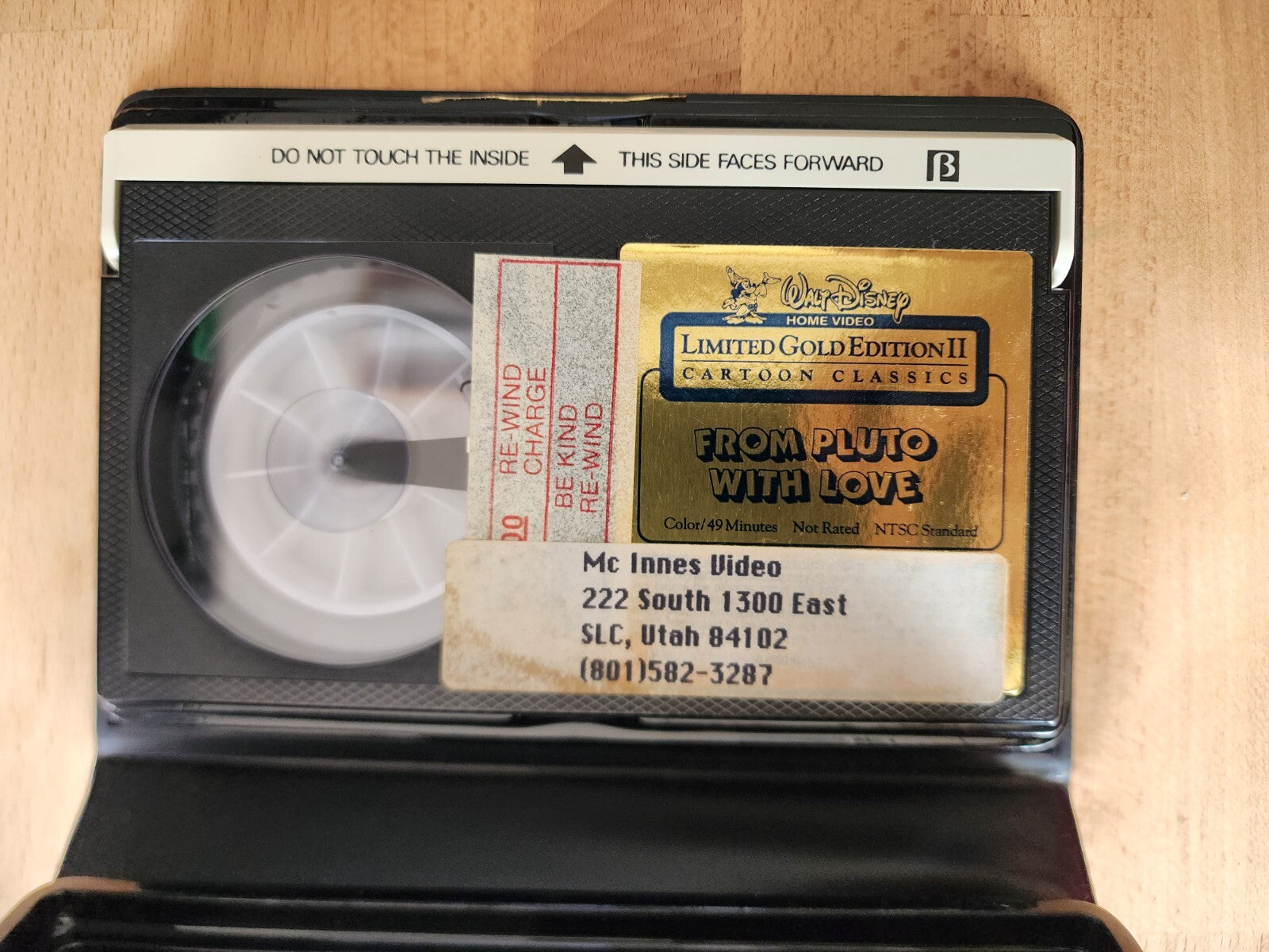 Walt Disney Video BETA From Pluto With Love Gold Edition II